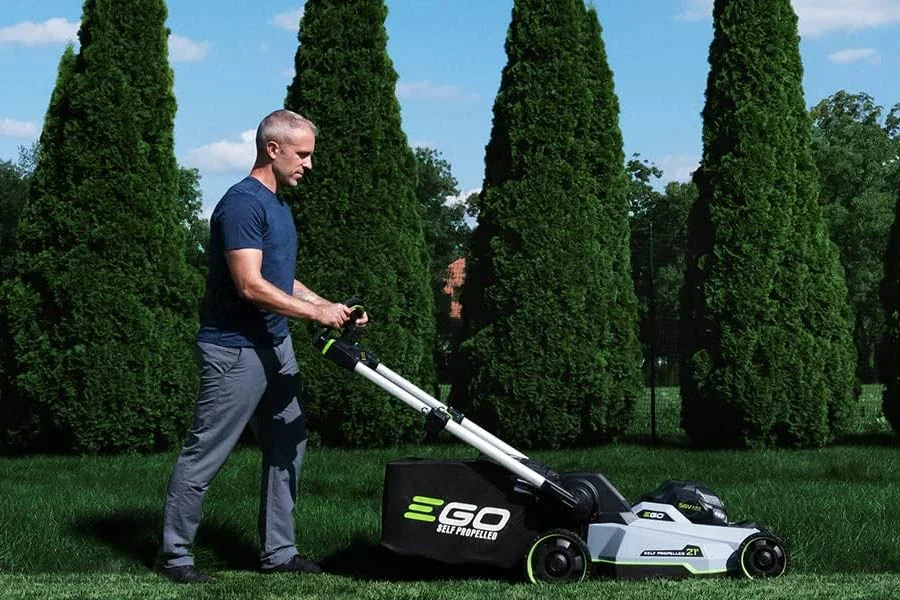push electric lawn mower